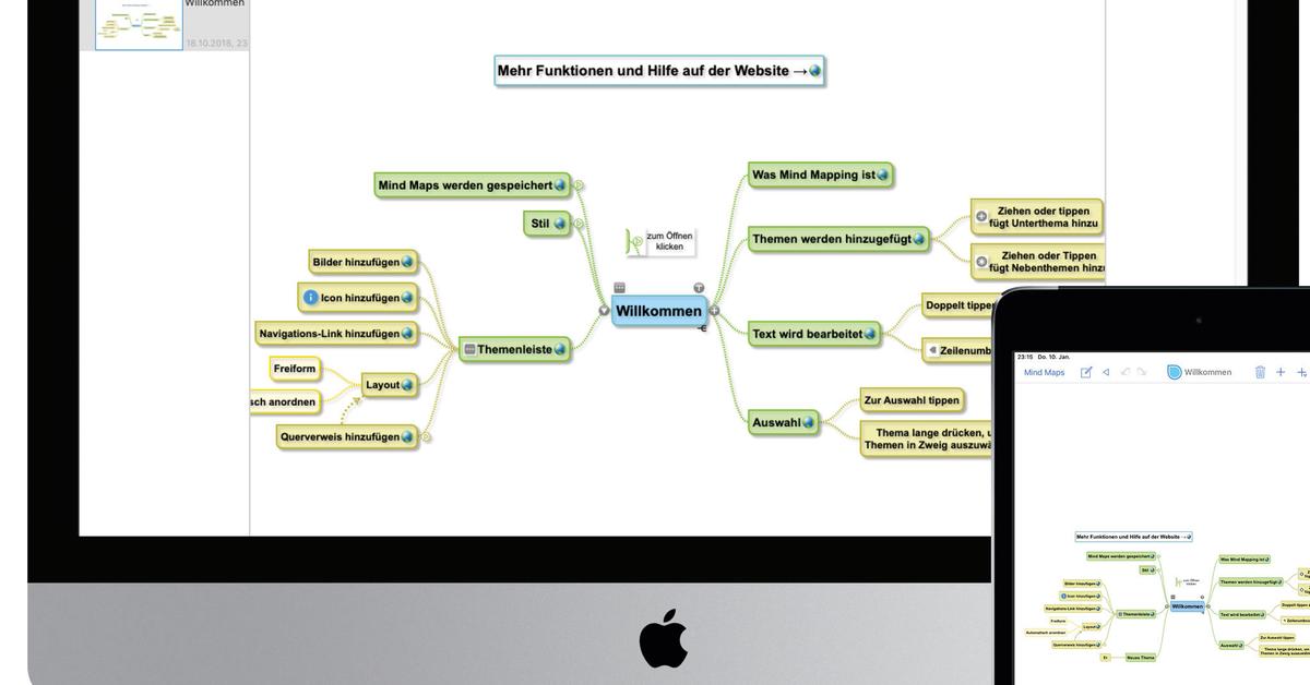 Digitale Gedankenkarte Mindmaps Am Mac Und Ipad Mac Life