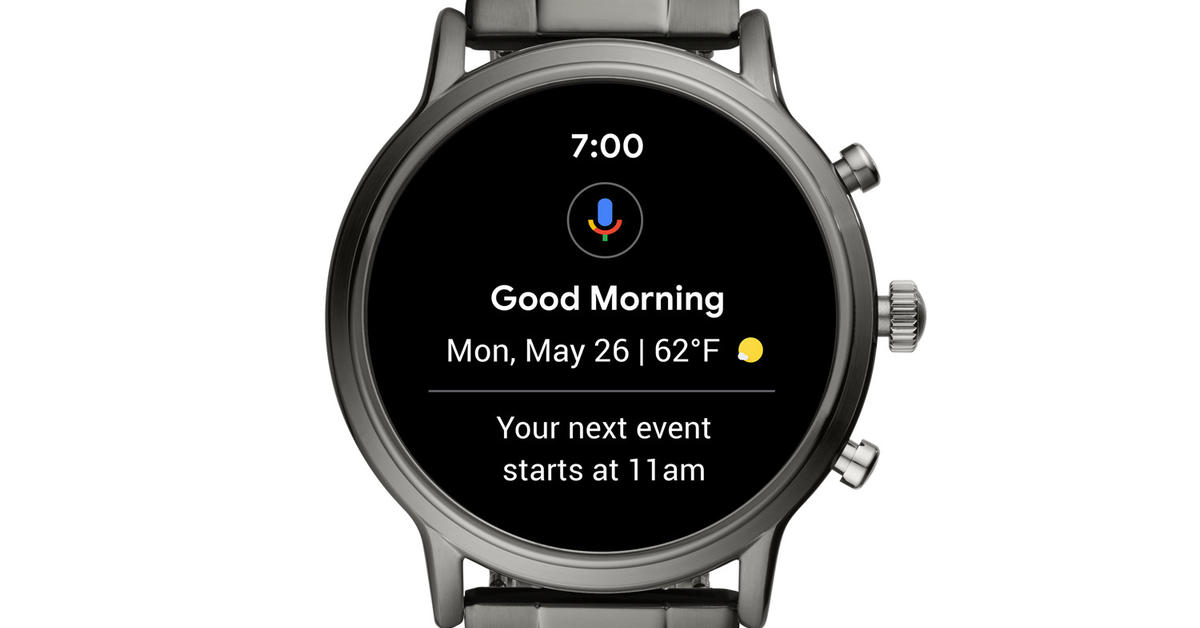 fossil watch speaker