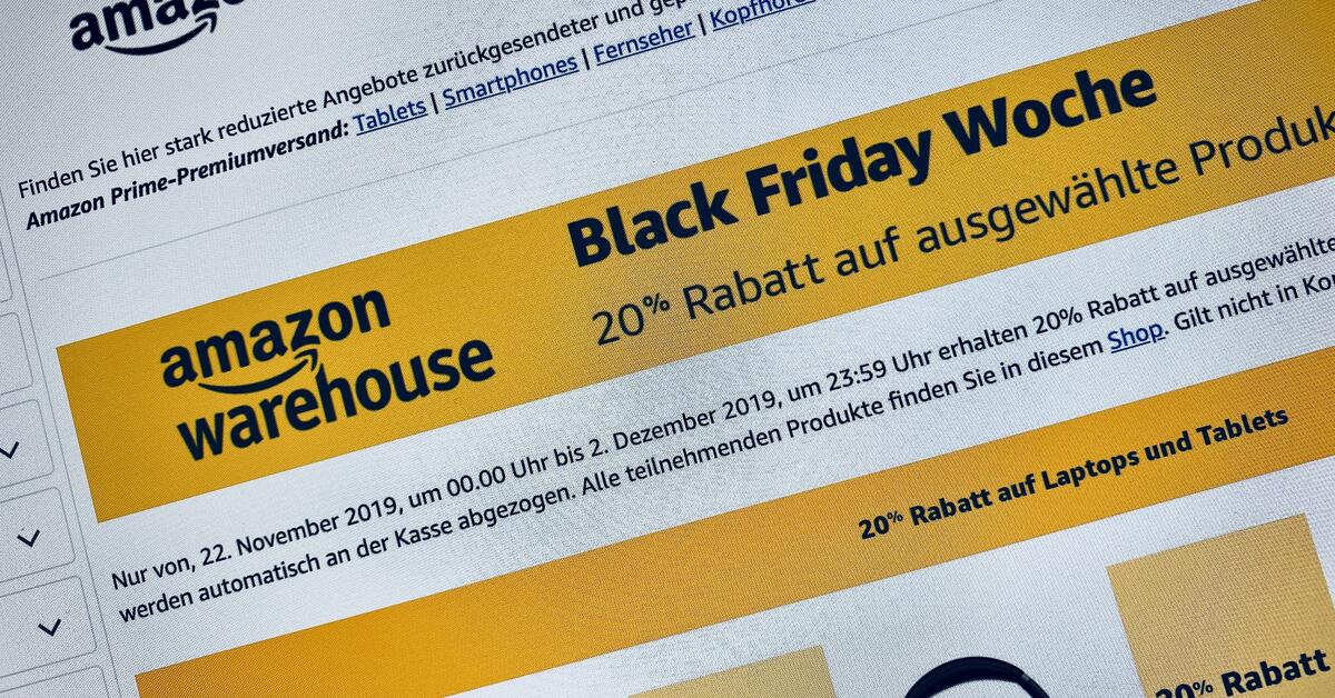 Vor Black Friday Amazon Warehouse Deals mit 20 Prozent Rabatt. Mac Life