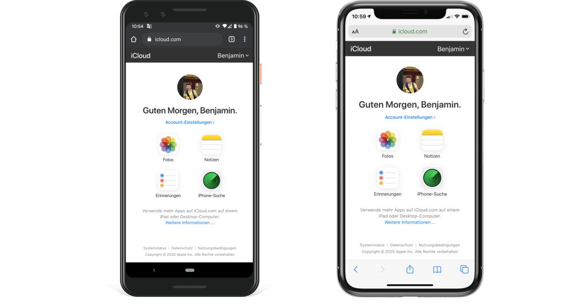 iCloud direkt unter iOS und Android nutzen so geht’s Mac Life