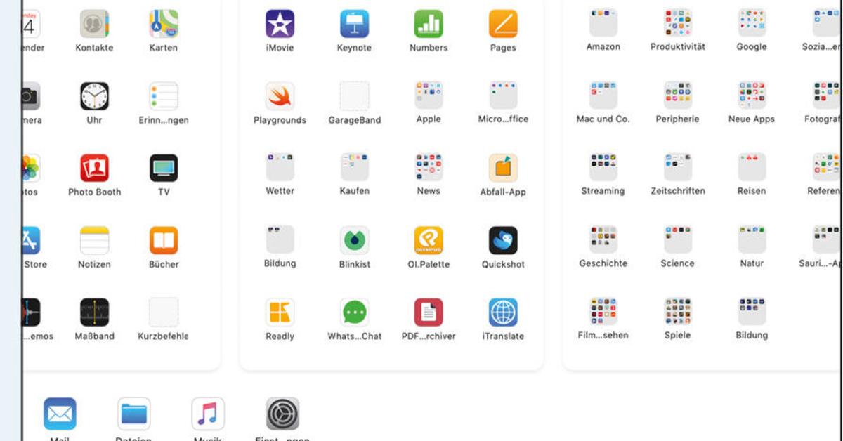 Homescreen Aufraumen Ordnung Auf Iphone Und Ipad Schaffen Mac Life