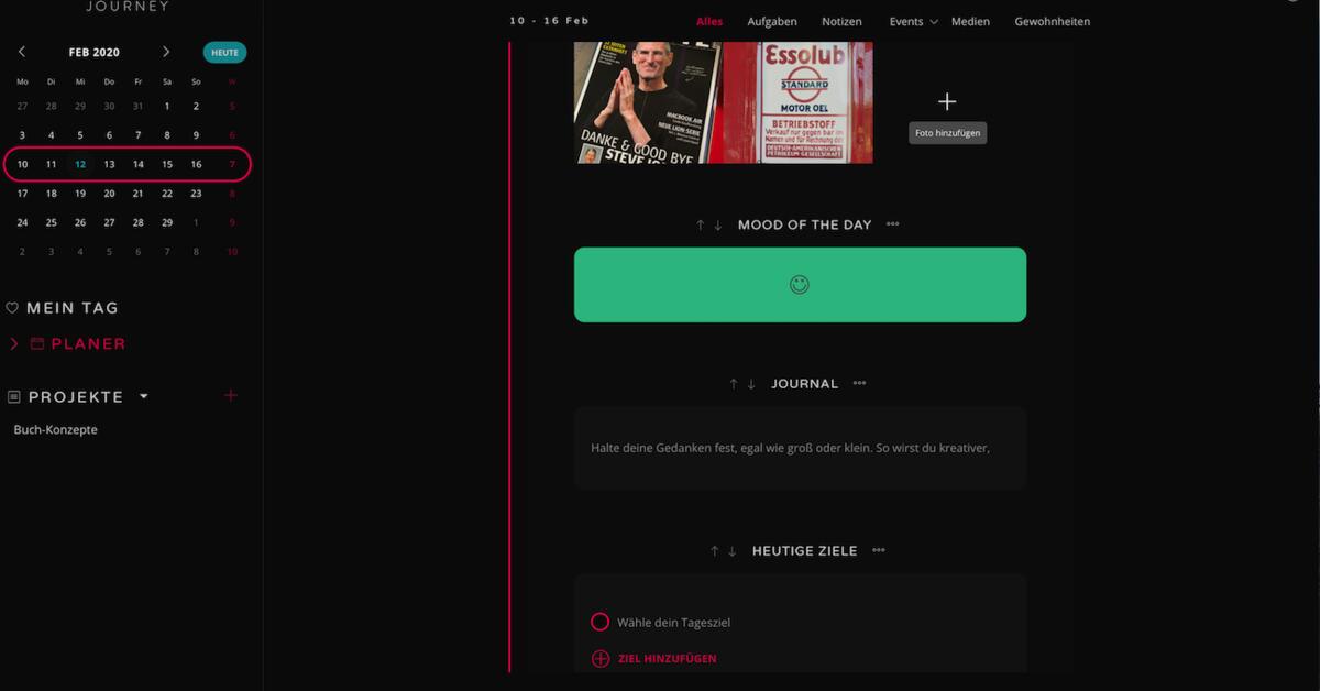 Moleskine Journey im Test Neue TodoApp für Schöngeister Mac Life