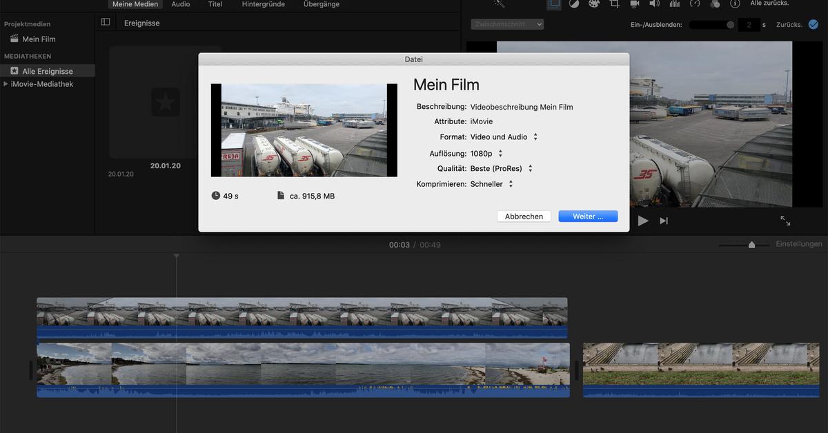 Imovie Tricks Videoclips Ganz Einfach Kombinieren Mac Life