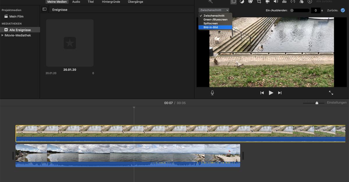 Imovie Tricks Videoclips Ganz Einfach Kombinieren Mac Life