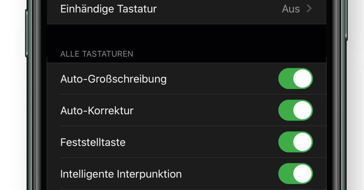 Iphone Tastatur So Macht Das Schreiben Auf Deinem Iphone Mehr Spass Mac Life
