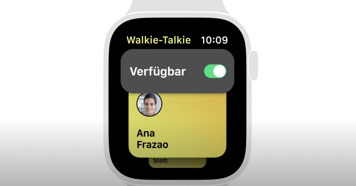 So deaktivieren Sie Walkie Talkie auf der Apple Watch | Systemlautsprecher