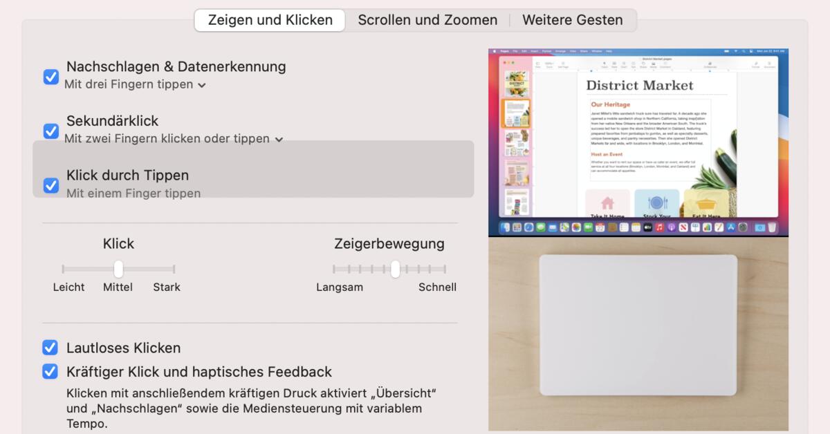 MacBookTrackpad anpassen so einfach geht’s Mac Life