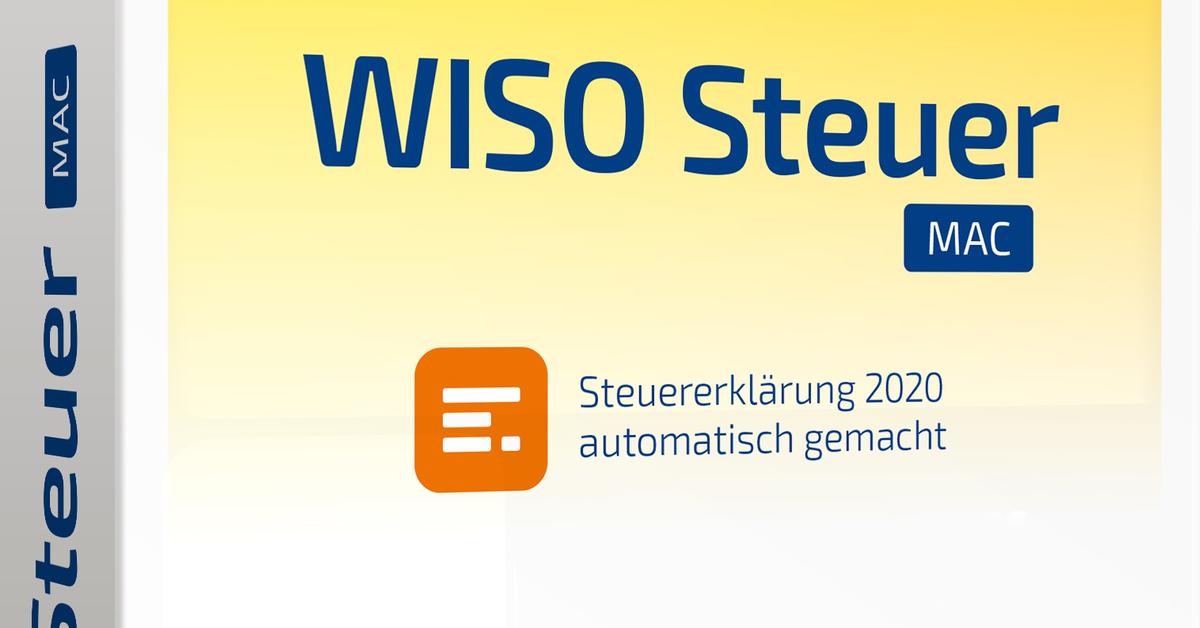 wiso steuer 2021 mac