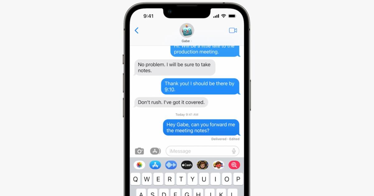 Apple warnt vor Verwendung der haptischen Tastatur von iOS 16