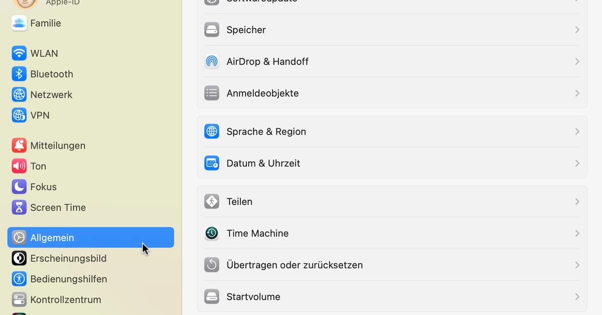 Einzelne Programme Auf Neuen Mac übertragen macOS Ventura: Das musst du über die neuen Systemeinstellungen wissen