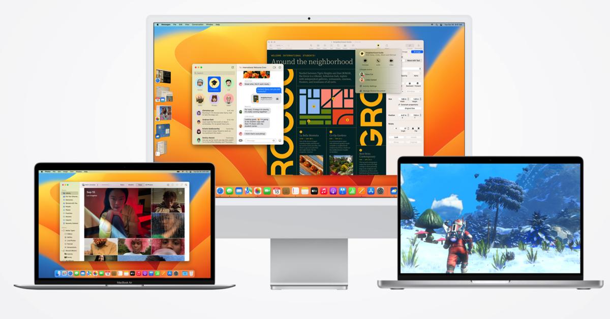 Apple lanza macOS Ventura 13.2 Beta 1