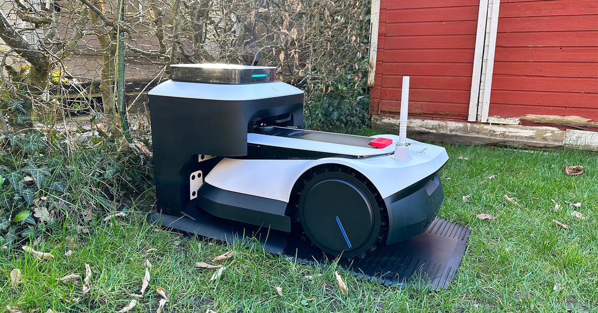 Ecovacs Goat G1 Mähroboter ohne Begrenzungsdraht im Test Mac Life