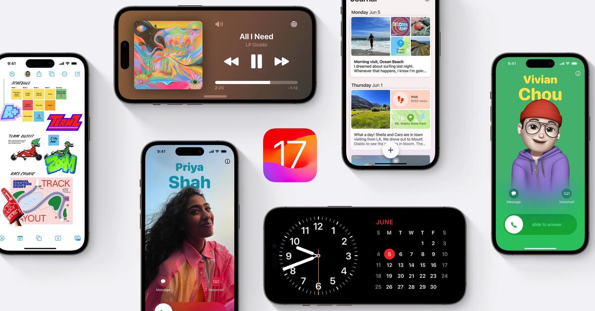 Apple bringt Beta 2 von iOS 17, iPadOS 17, watchOS 10, tvOS 17 und ...