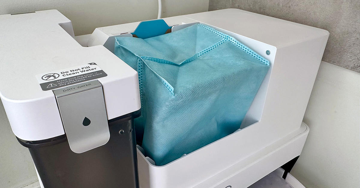Yeedi Cube im Test AllinoneSaugroboter mit großem Wassertank Mac Life