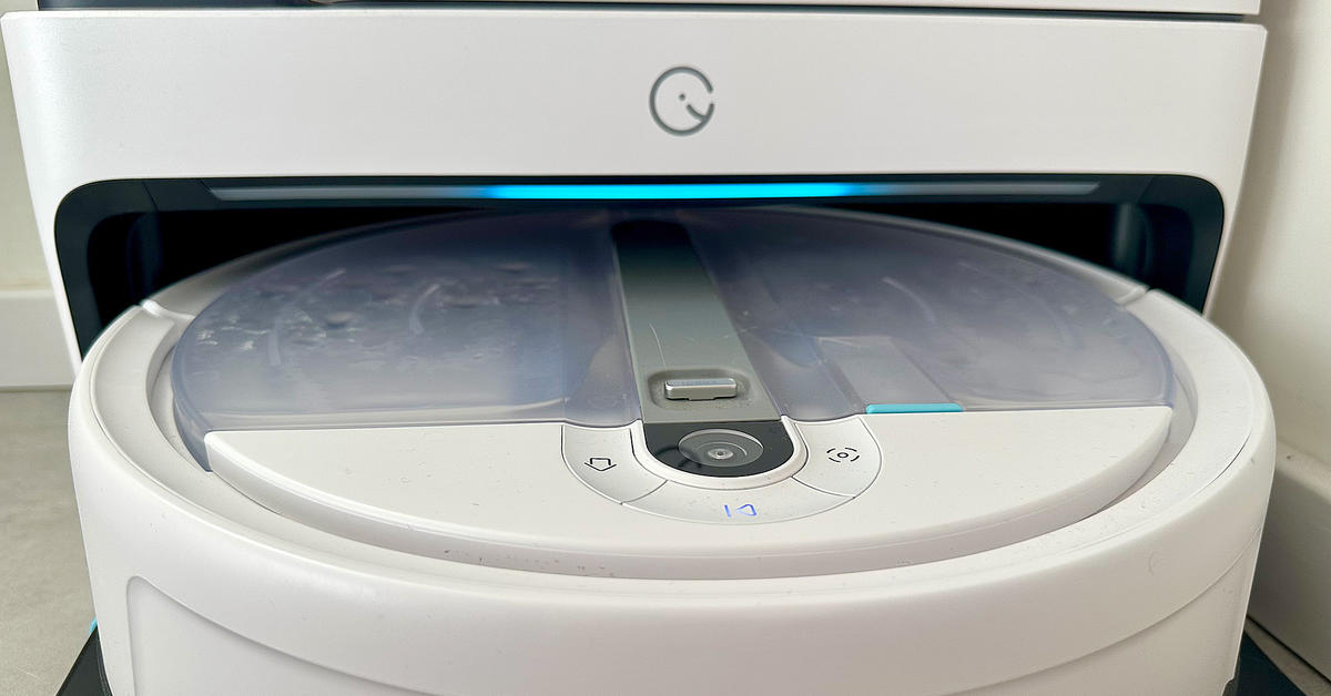Yeedi Cube im Test AllinoneSaugroboter mit großem Wassertank Mac Life