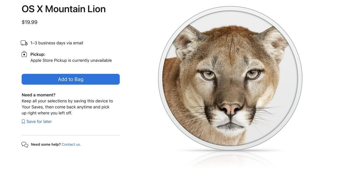 OS X Lion und OS X Mountain Lion fliegen aus dem Apple Store | Mac Life