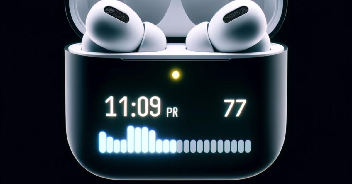 Los estuches de AirPods se pueden mostrar  mac en vivo