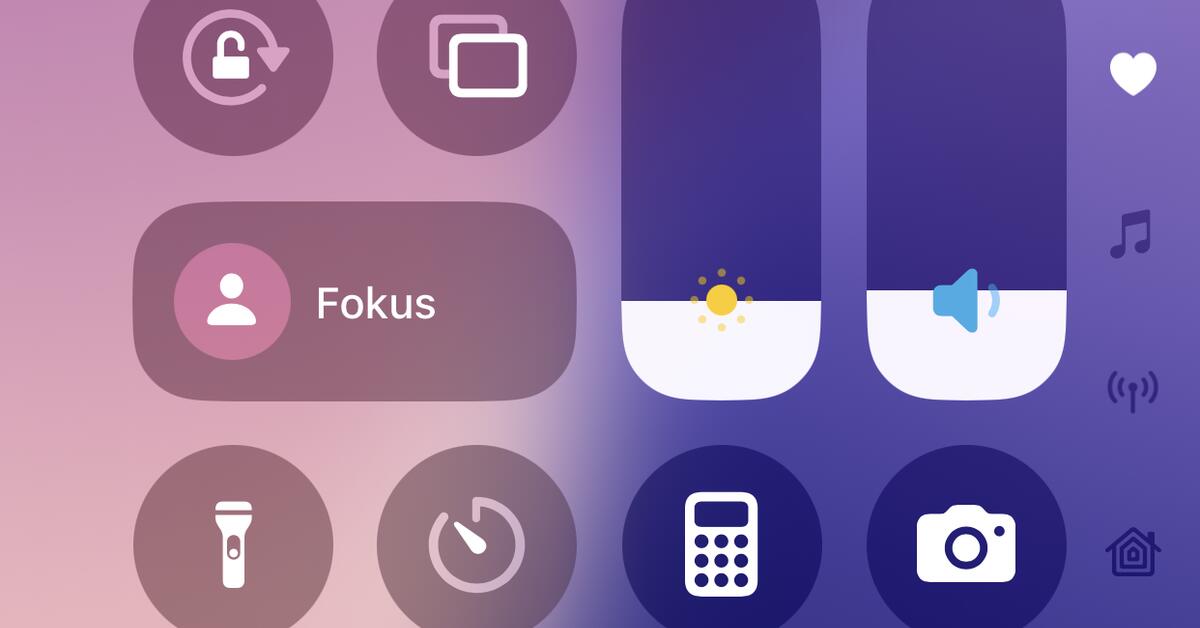 Vh Ios iOS 18: Kontrollzentrum richtig verwenden | Mac Life