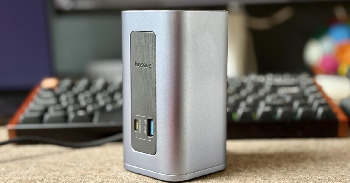 Docking-Station-im-Kurzcheck-Baseus-Nomos-NU1-Air-Spacemate-12-in-1-MAC-