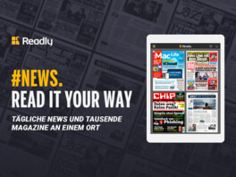Readly jetzt auch mit Tageszeitungen – zusätzlich zu tausenden Magazinen