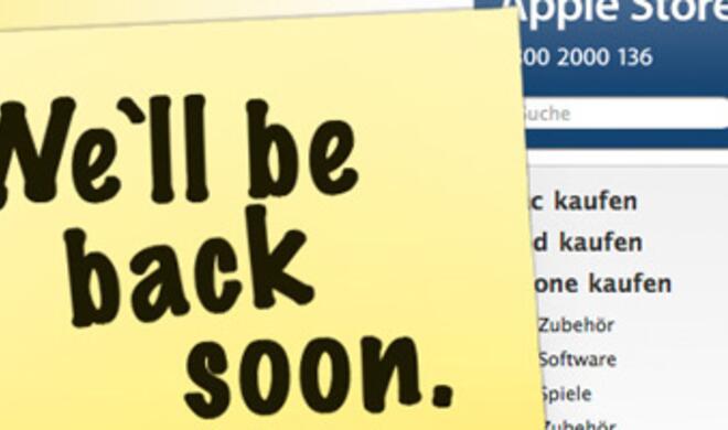 &amp;lt;strong&amp;gt;Damals noch in saftigem Gelb: „We`ll be back soon““&amp;lt;/strong&amp;gt;