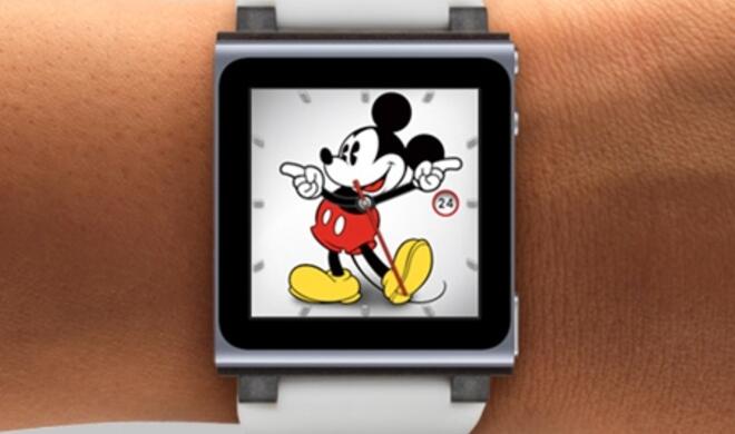 Vielleicht nicht smart, aber eine Uhr: Der iPod nano am Handgelenk.