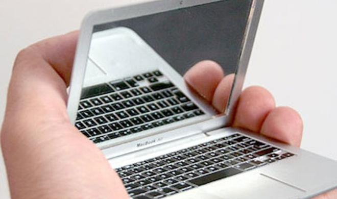 Noch kleiner als das MacBook Air: Das MirrorBook Air.