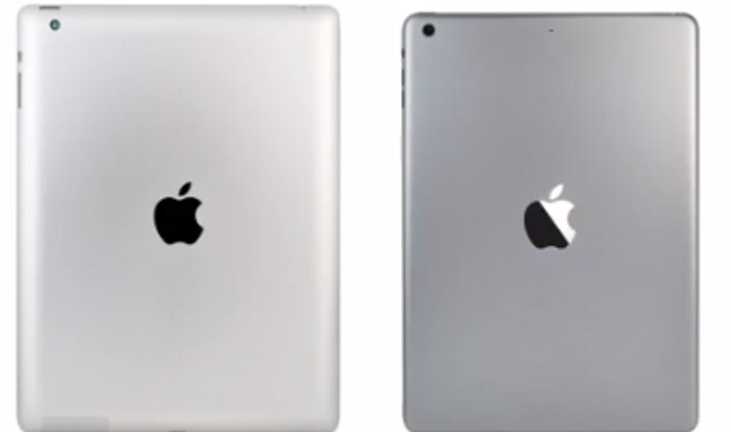 iPad 4 (links) und iPad 5.