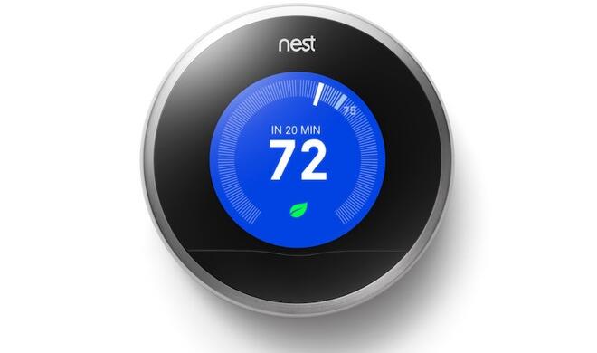 Der Nest-Temperaturregler ist eine typische Smart-Home-Hardware.