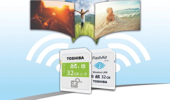 SDHC-Karten samt NFC und FlashAir-III-Karten ab März auch in Europa verfügbar