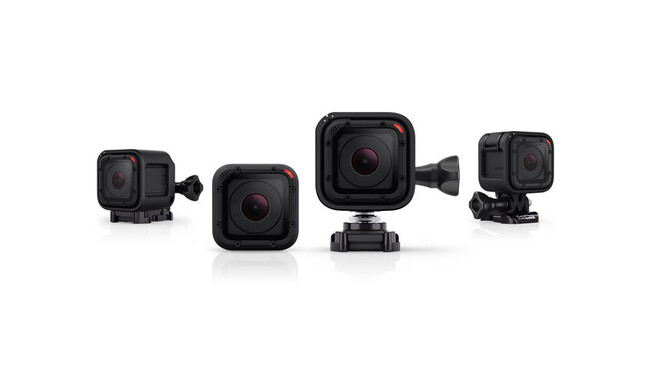 Die GoPro Hero 4 Session ist sehr leicht