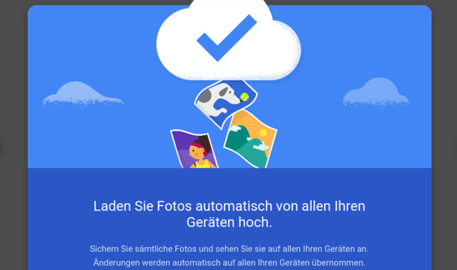Google Photos speichert Bilder auch nach dem Löschen der App in der Cloud ab