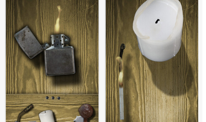 Nutzer können auch auf dem iPhone Blei gießen