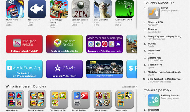 Die beiden Gipfelstürmer: Swype und SwiftKey