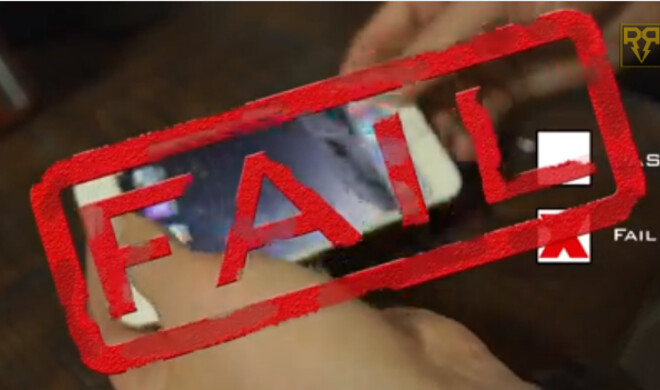 Ein Fall auf Beton bekommt dem iPhone 6 nicht gerade gut