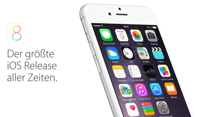iOS 8 ist Apples neues Betriebssystem für mobile Geräte.