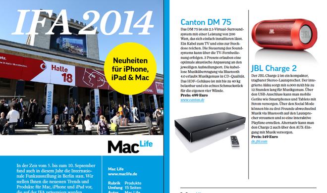 Die IFA-Highlights auf einen Blick