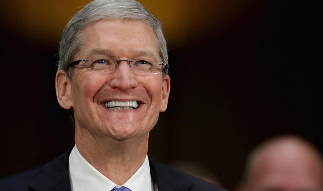 Seit mehr als drei Jahren ist Tim Cook für Apple verantwortlich.
