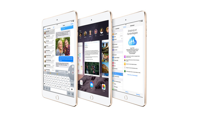 Apple hat das iPad mini 3 vorgestellt.