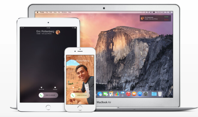 iOS 8 und OS X 10.10 Yosemite ermöglichen Telefonate vom Mac.