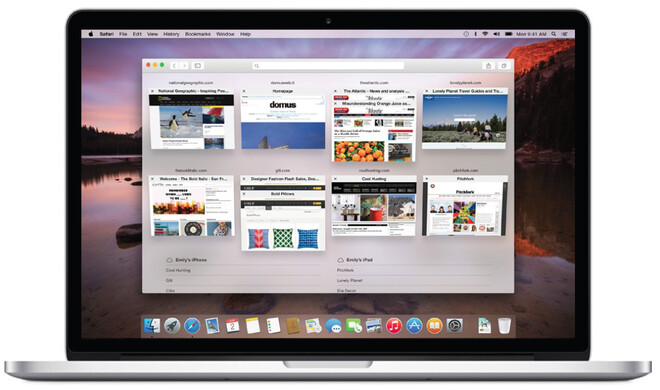 Safari unter OS X 10.10 Yosemite - noch besser als je zuvor