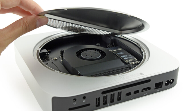 iFixit hat den neuen Mac mini zerlegt.