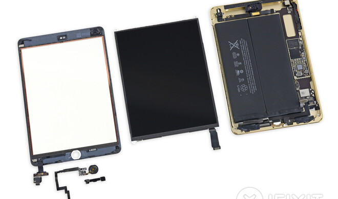 Zerlegtes iPad mini 3