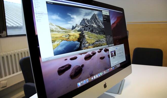 Der iMac im Test: Macht sich auf praktisch jedem Schreibtisch gut