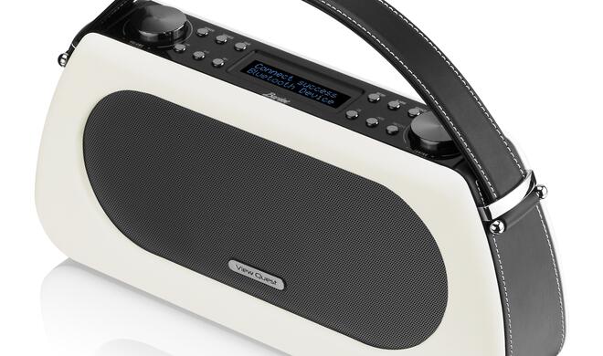 Durch den Kunstleder-Griff ähnelt das Modell „Bardot“ einer Handtasche.