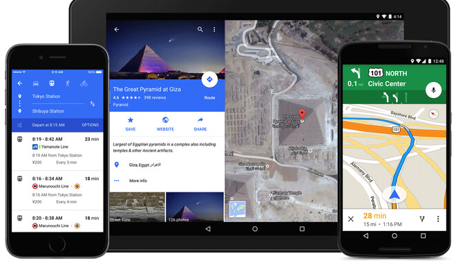 Goolge veröffentlicht in naher Zukunft ein Update für Google Maps