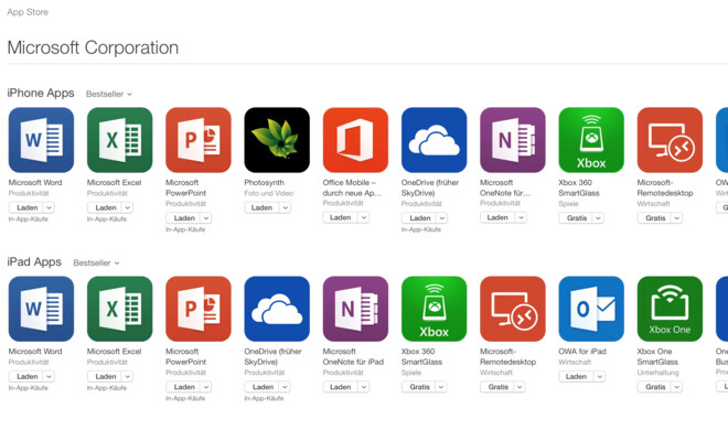 Microsofts Office-Apps jetzt auch auf dem iPhone und mit erweitertem kostenfreien Umfang.