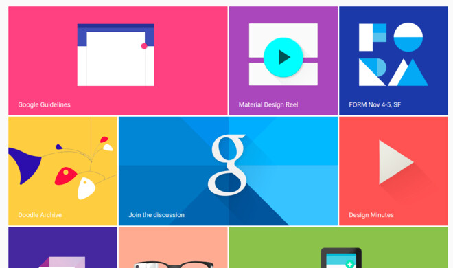 Das Material-Design wird von allen Seiten gelobt