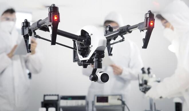 Der neue Quadrocopter von DJI: Inspire 1