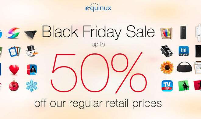 Bei equinux gibt es ab heute bis einschließlich Montag ...